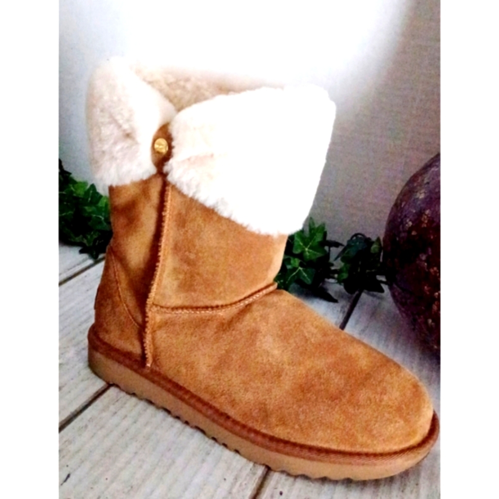 UGG® Pure Classic Short Boot - Color: Chestnut